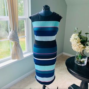 New York&Co Striped Sleeveless Dres NWOT Size XL